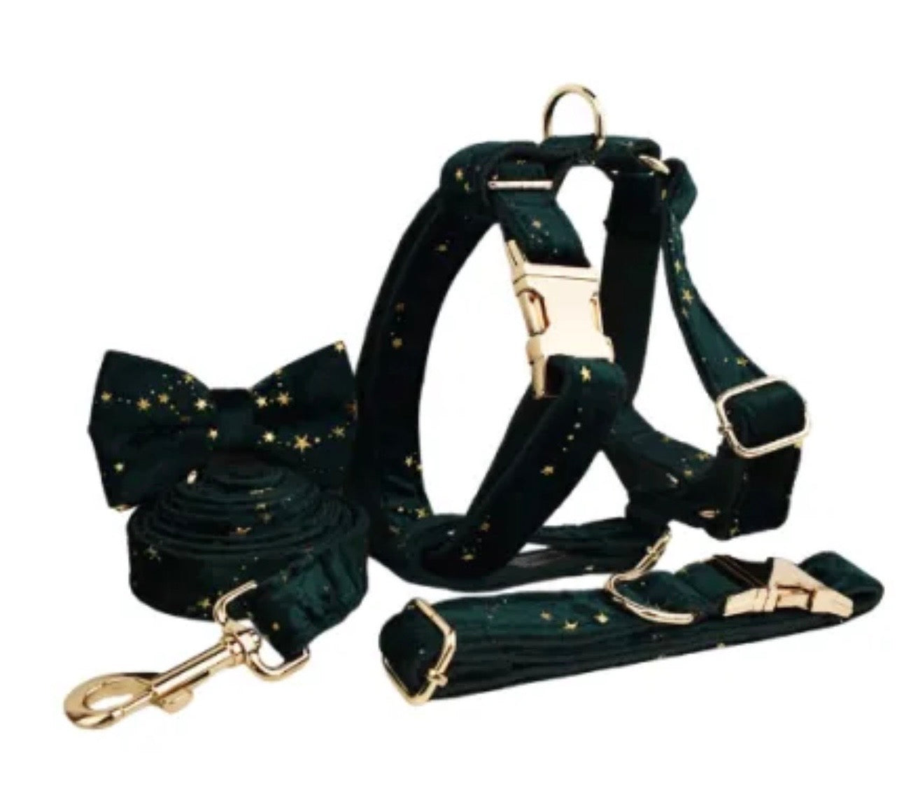 Velvet Dog Harness